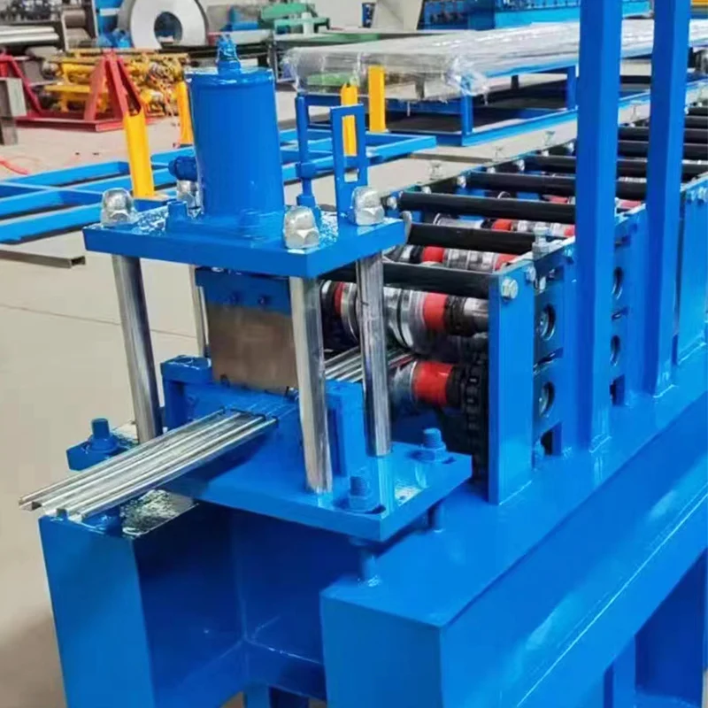 High Precision Automation Steel Frame Purlin Machines Energy Saving High Efficiency Kinetic Energy Large Shelf Column System
