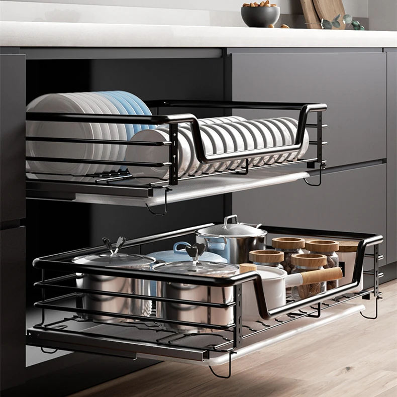 Direct Price Custom Multifunctional Stackable Metal Fruits Storage