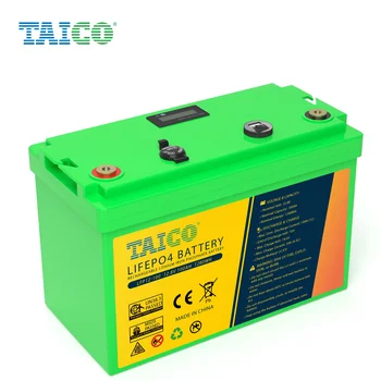 12V 100AH ディープサイクルバッテリー3つ　 12V 100Ah 防水リチウムディープサイクルバッテリー SE-121000 充電器