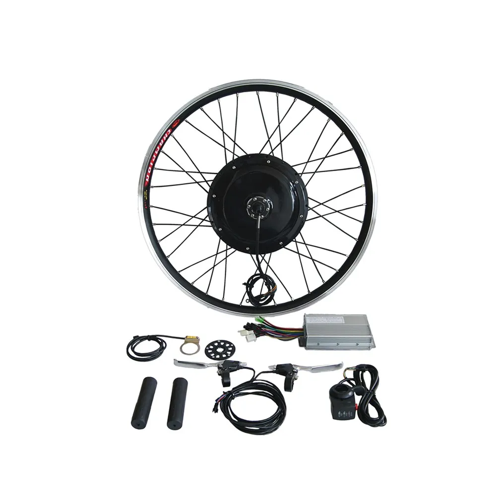 Ruota Posteriore Kit Trasformazione Bici Elettrica Completo Di