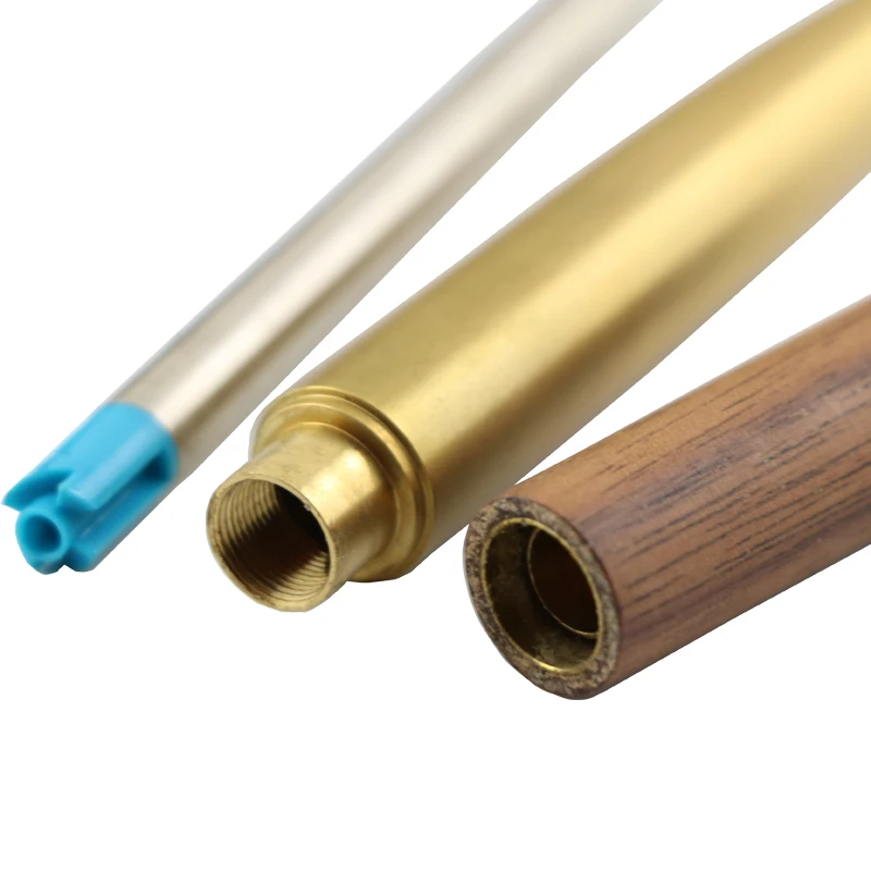 Высококачественные латунные маркировочные детали белая древесина Зебра деревянная ручка Экологически чистая оригинальная древесная токарная из ореха