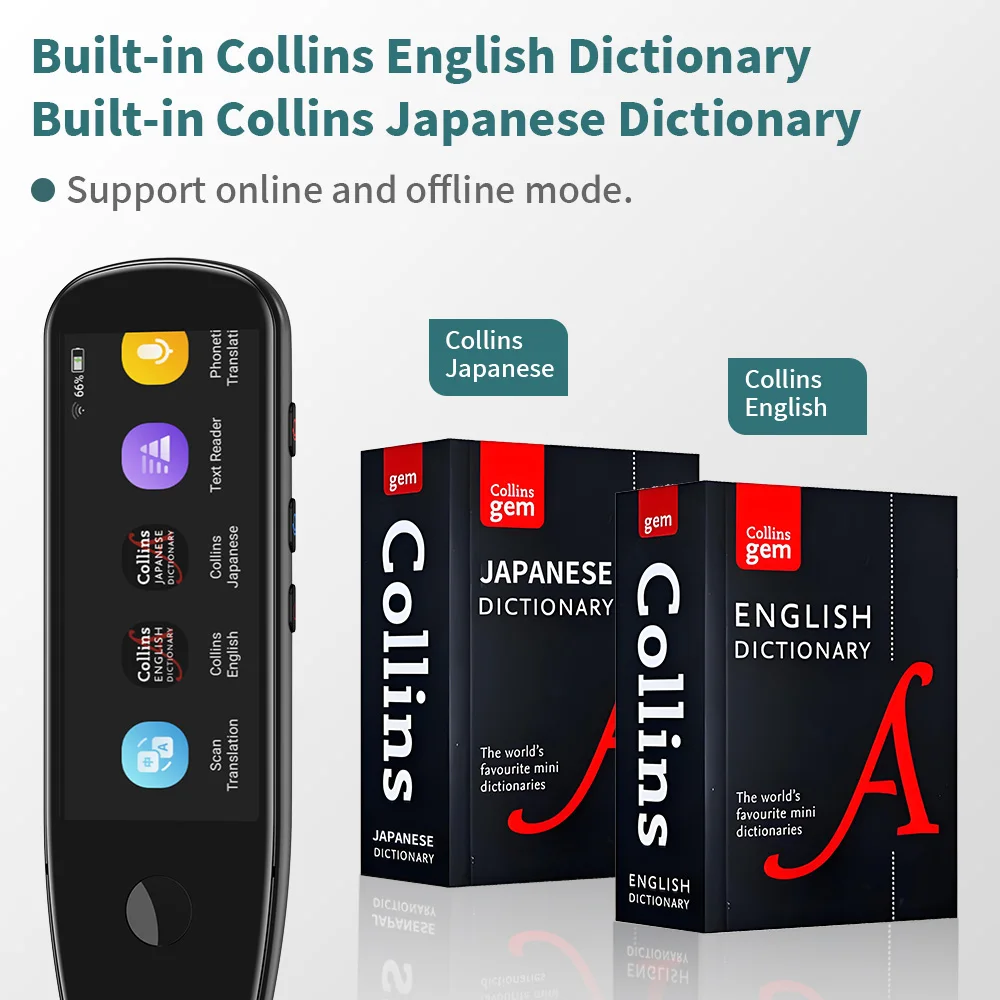 Accurate Languages Scan AI Scanner Translator Pen X5pro