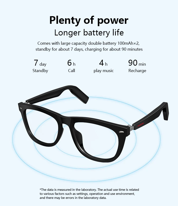 Welcome OEM Order, Factory Whole Selling Swollen Multifunctional Smart Bt Glasses Answer Phone Calls And Listen To Music - Buy Smart Glasses