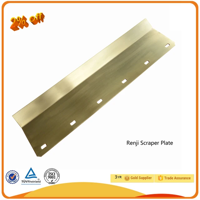 For Master Kong Precise CNC Lathe Flexible Dough Scraper of Instant Noodles Production Line