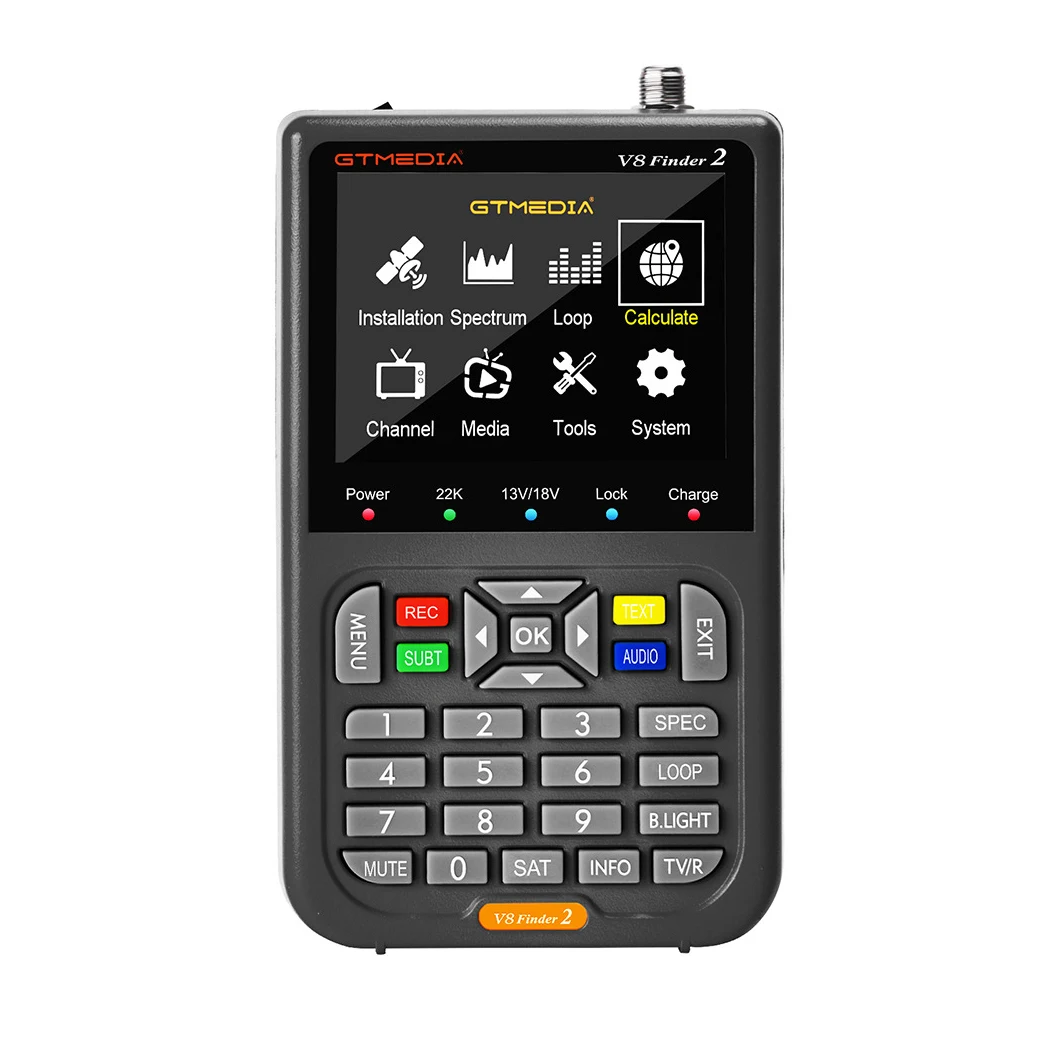 IBRAVEBOX Sat Dish Satellite Tv V10 Max Hd Meter Satélite Medidor De Mano 4.3inch Lcd V 10 Dvb S S2 S2x De 2 2 X Doc Quick I.441007910