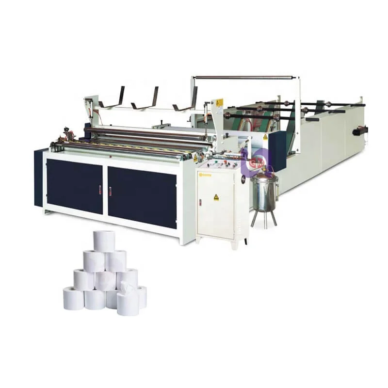 Automatic Stabilized Toilet Paper Machine Cutting Machine Manufacturing Toilet Paper Rewinding Machine