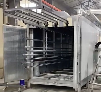 Manual Electrostatic Powder Coating Painting Line for Heavy Parts