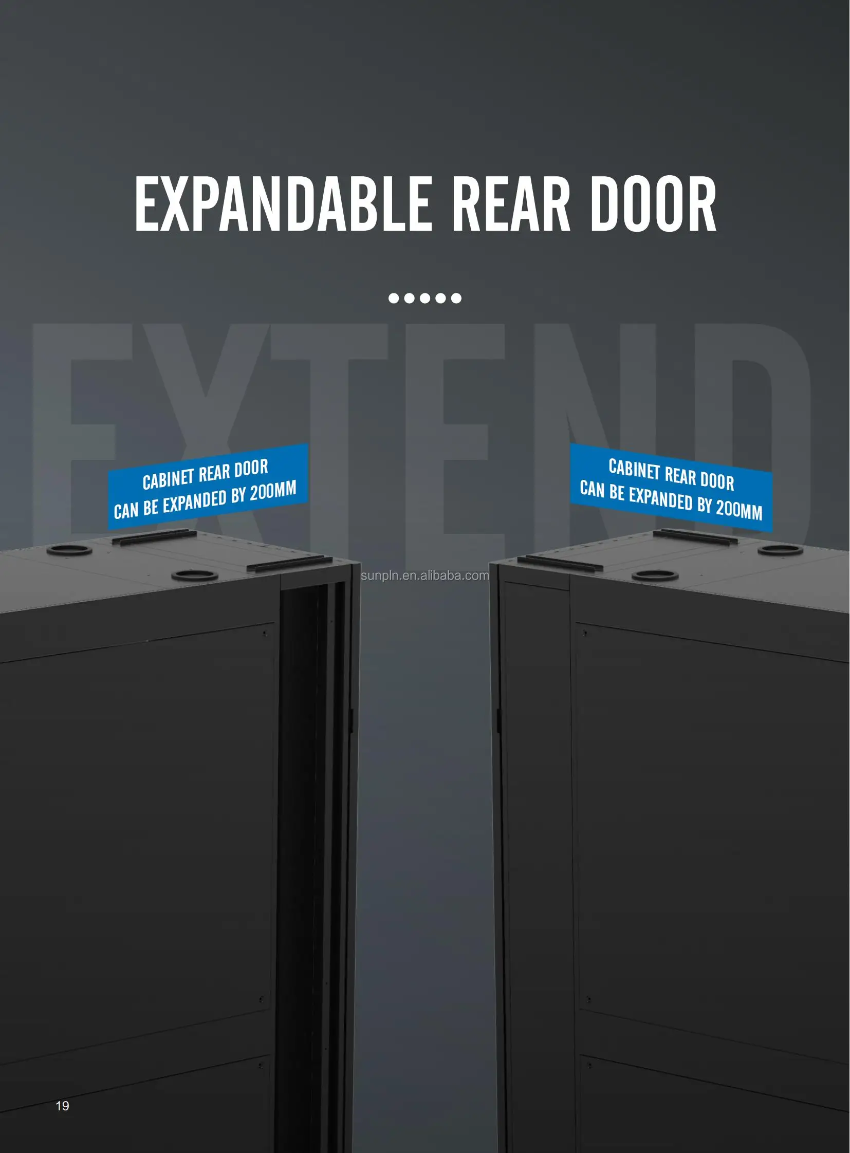 5G IT Data Center Smart Rack Server Cabinet network
