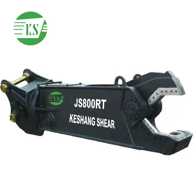 Keshang Hydraulic Concrete Demolition Shear for Excavator Rotating Shears 50 ton Excavator Scrap Cutting Shear Tool Kit details