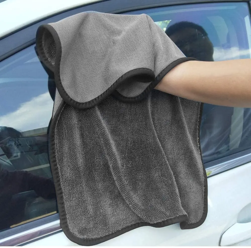 thumbnail image 2 of Arkwright 12-Pack Microfiber Car Cleaning Towels - 16x16, Lint Free, Zigzag Border 2 of 6