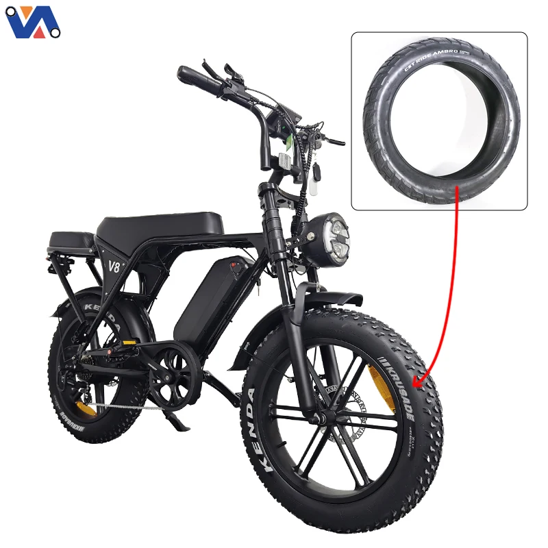 product new image factory direct 2040 outer tire for ouxi v8 bicycle parts replacement electric bike conversion kit repair bike tyre-4