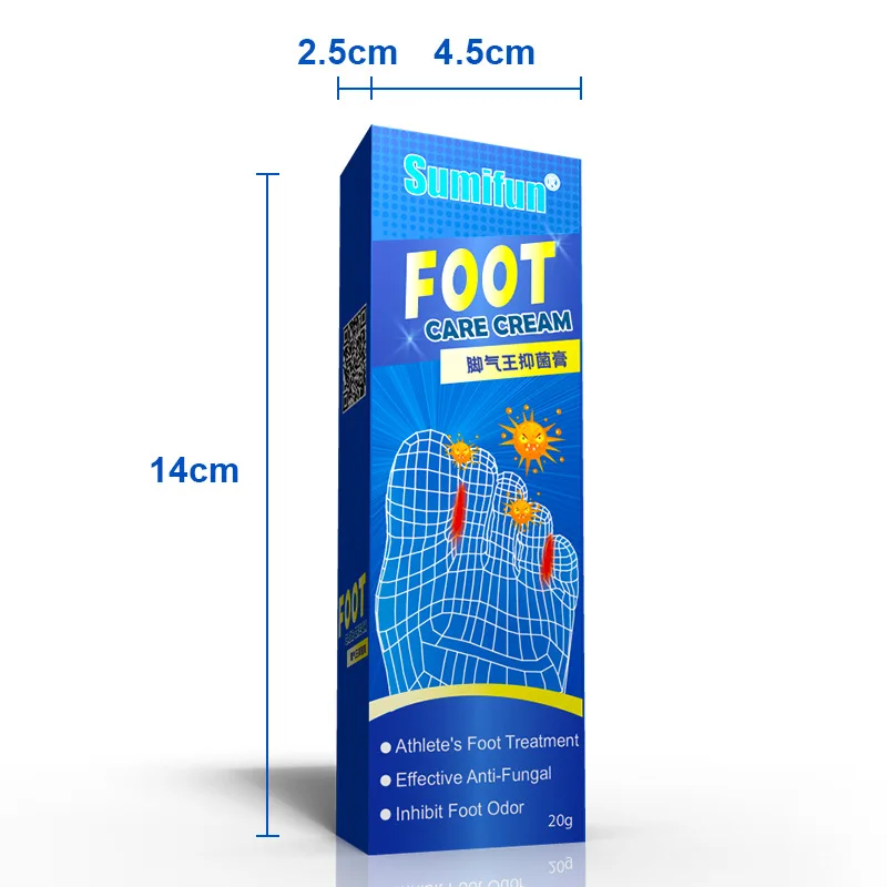 Новый эффективный антигрибковый крем для восстановления ног удаление омертвевшей кожи пилинг увлажнение отшелушивание подавление