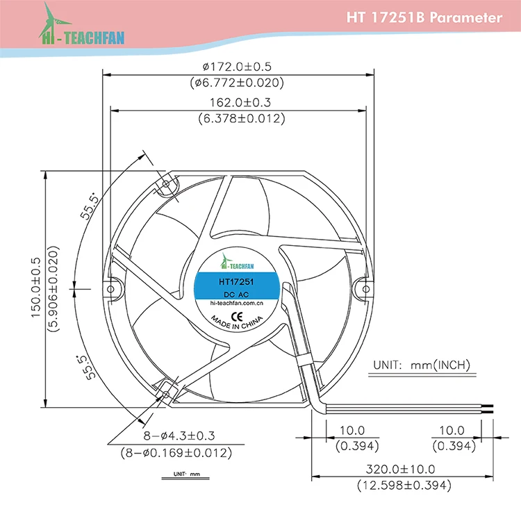 Copper Tube, 172mm, Axial, HT17251 - detail 2