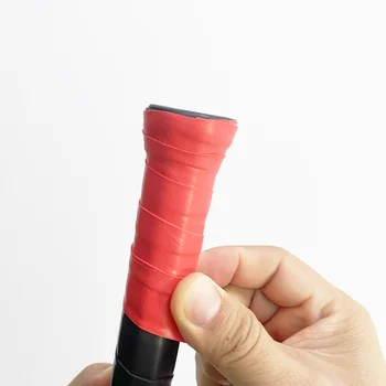 À La Mode Anti-dérapant Poignée Poignée Bande Japonais PU Matériel Badminton Volant Raquette Tennis Surgrip Personnalisé Meilleure Qualité Sport