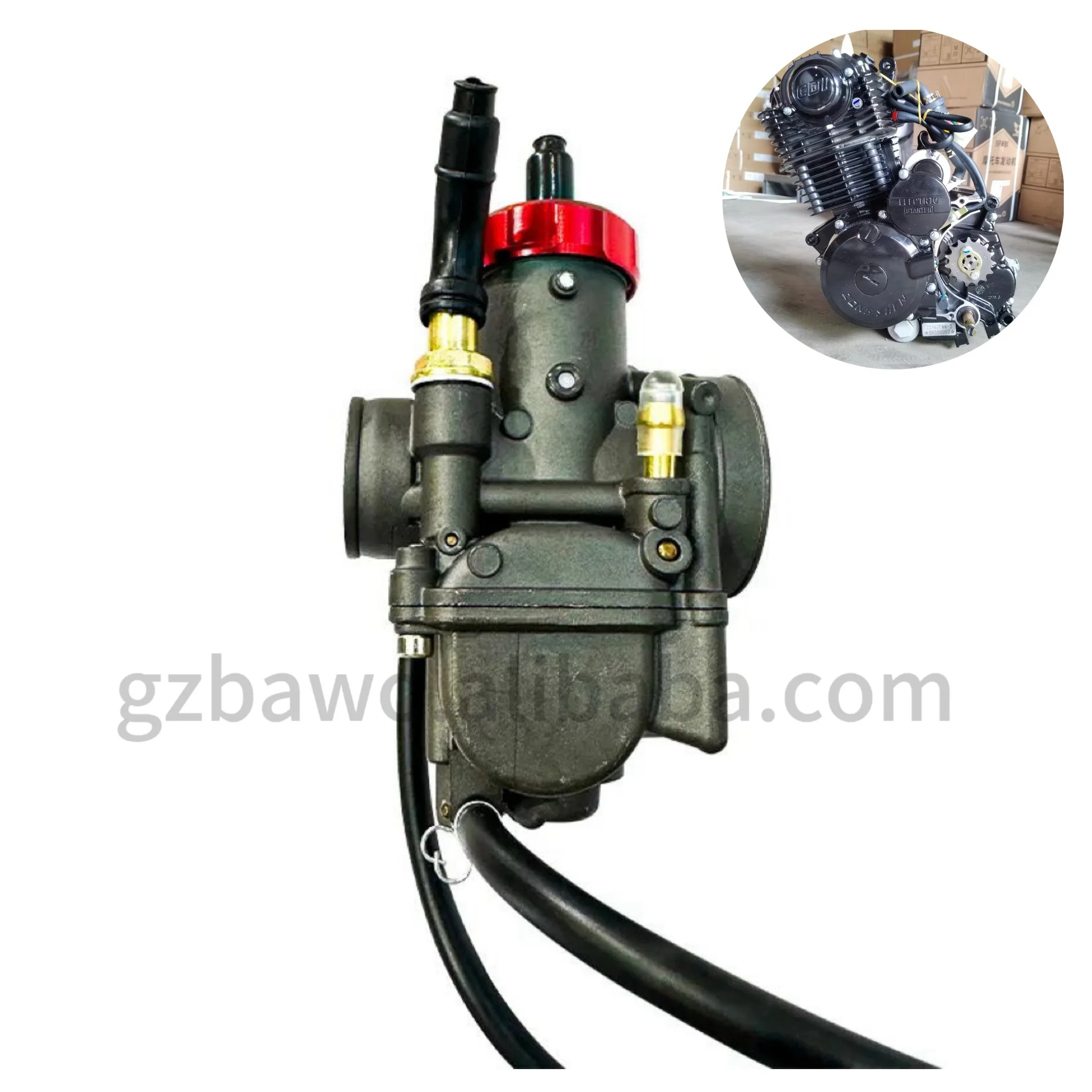 Zonsen CB250 ZS169FMM Carburetor - High Flow for Zongshen Engines