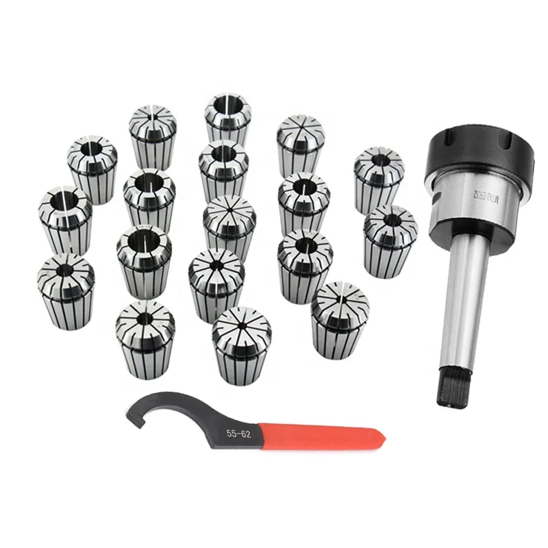 ER Collet Chuck Set for Milling Machine Er32 Collet  with BT40 NT40 MT3 MT4 SK40 R8 Tool Holder Set Spring Collets Tool Set
