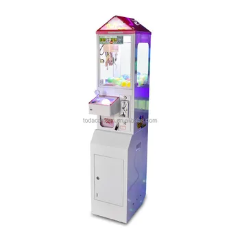 Toda Indoor amusement coin operated arcade toy mini claw machine gift machine