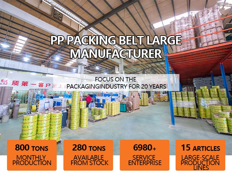 Parcel Strapping Plastic Packaging Banding Strapping Cardboard Box Tape