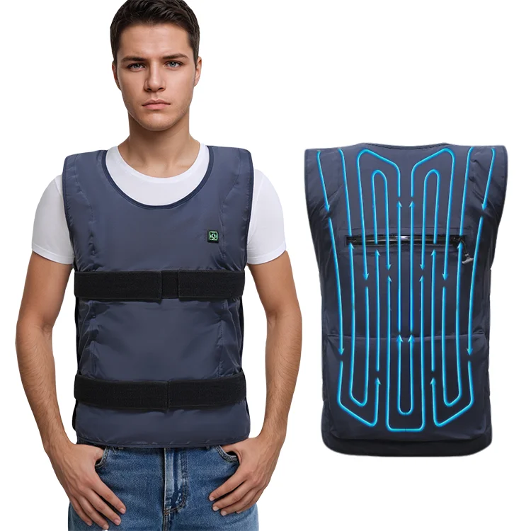 Air Conditioning Cooling Vest for Work Circulating Ice Water  Clothes Heated Cold Vest Water Heat Stroke Protac Vest Cooling