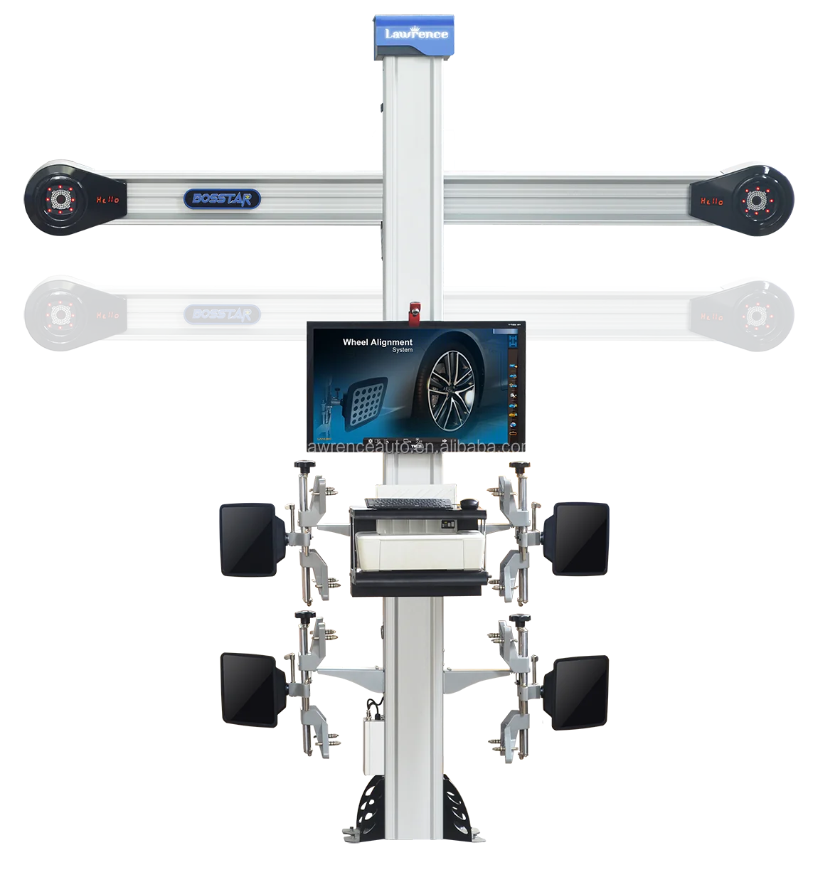 Auto align. Car wheel alignment.