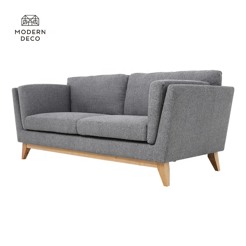 Liath Glás Beige Donn Bainne Dóiteach Glas pink Buí Modúna 3 Suíochán Baile don Seomra Cónaithe Upholstery Scandinave Dánmhar Design Sofa