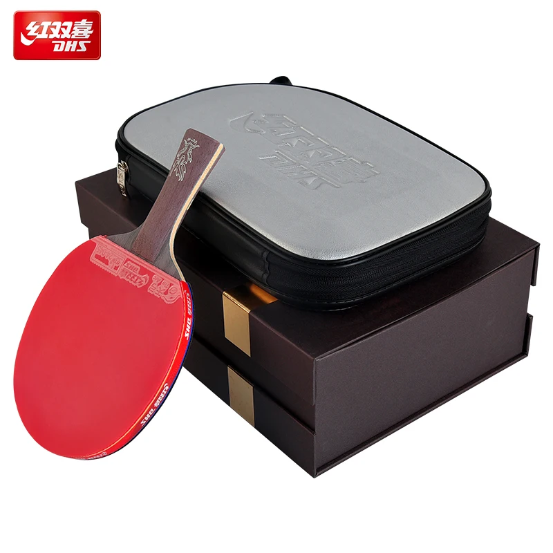 Alibaba.com: DHS Long 5 Ma Long Table Tennis Racket, comfortable grip ...