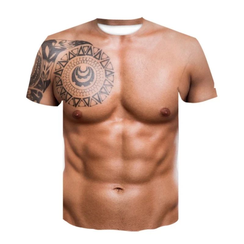 HAN MAN XIU Maglietta Tie-Dye Psichedelica - Stampa 3D Uomo/Donna, Gradient Color, Poliestere Elasticizzato