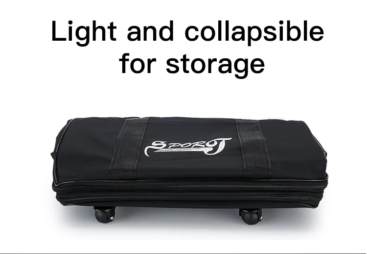 Consignment with Wheels Folding Large Capacity Travel Bag Oxford Cloth Luggage Suitcases