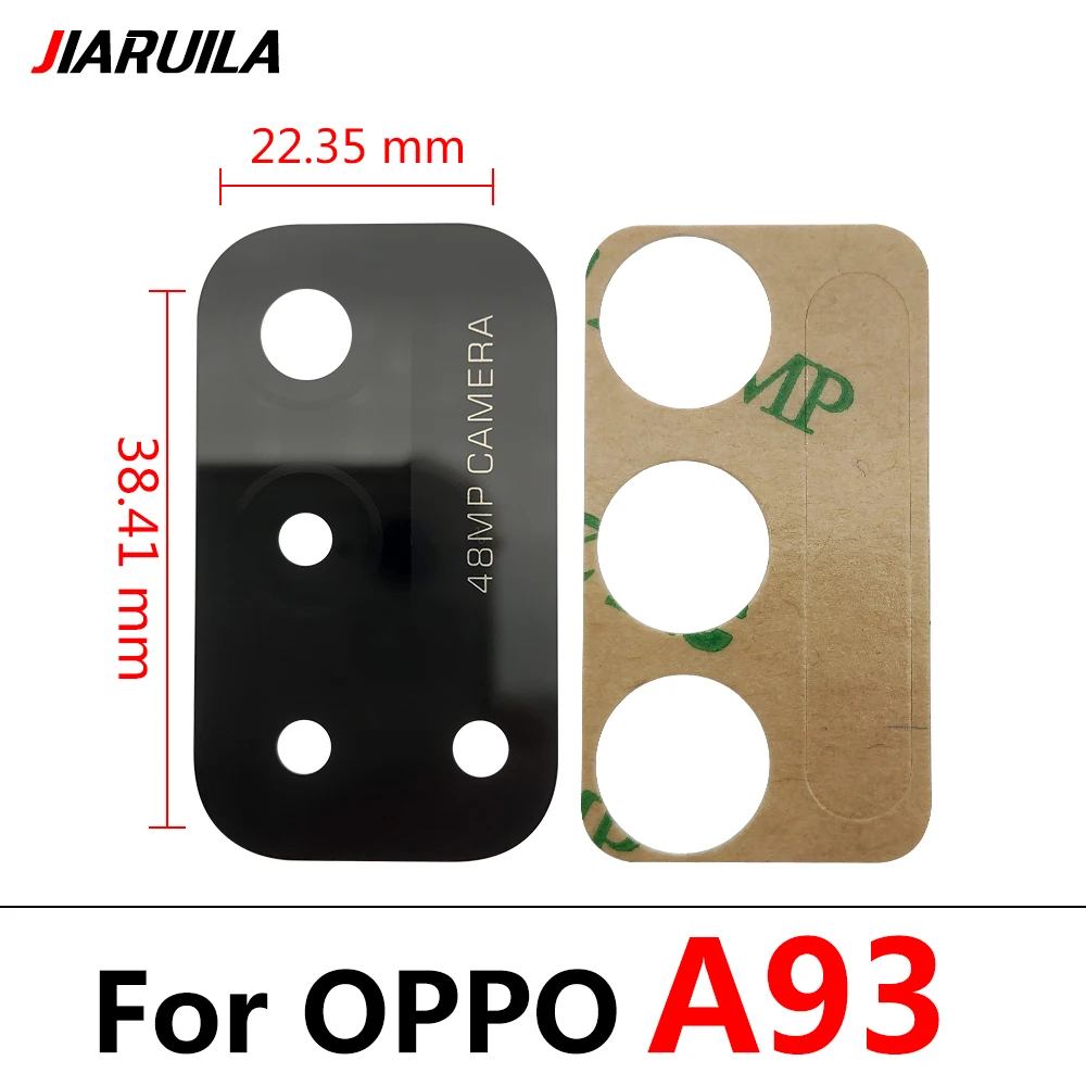 Vitre Lentille Caméra Arrière Pour Oppo A96 CPH2333 - 2 Pièces - Neuf