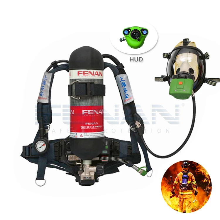 Ce En137 Approved Firefighting Scba With Hud - Buy Firefighting Scba ...