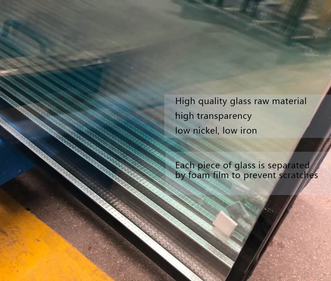 Glass Factory Lowe Window Glass Panels 12mm Tempered Double Glazing