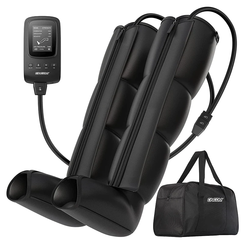 Air Leg Compression Recovery Boots for Athlete Relief Muscle Soreness and Pain Air Compression Leg Massager