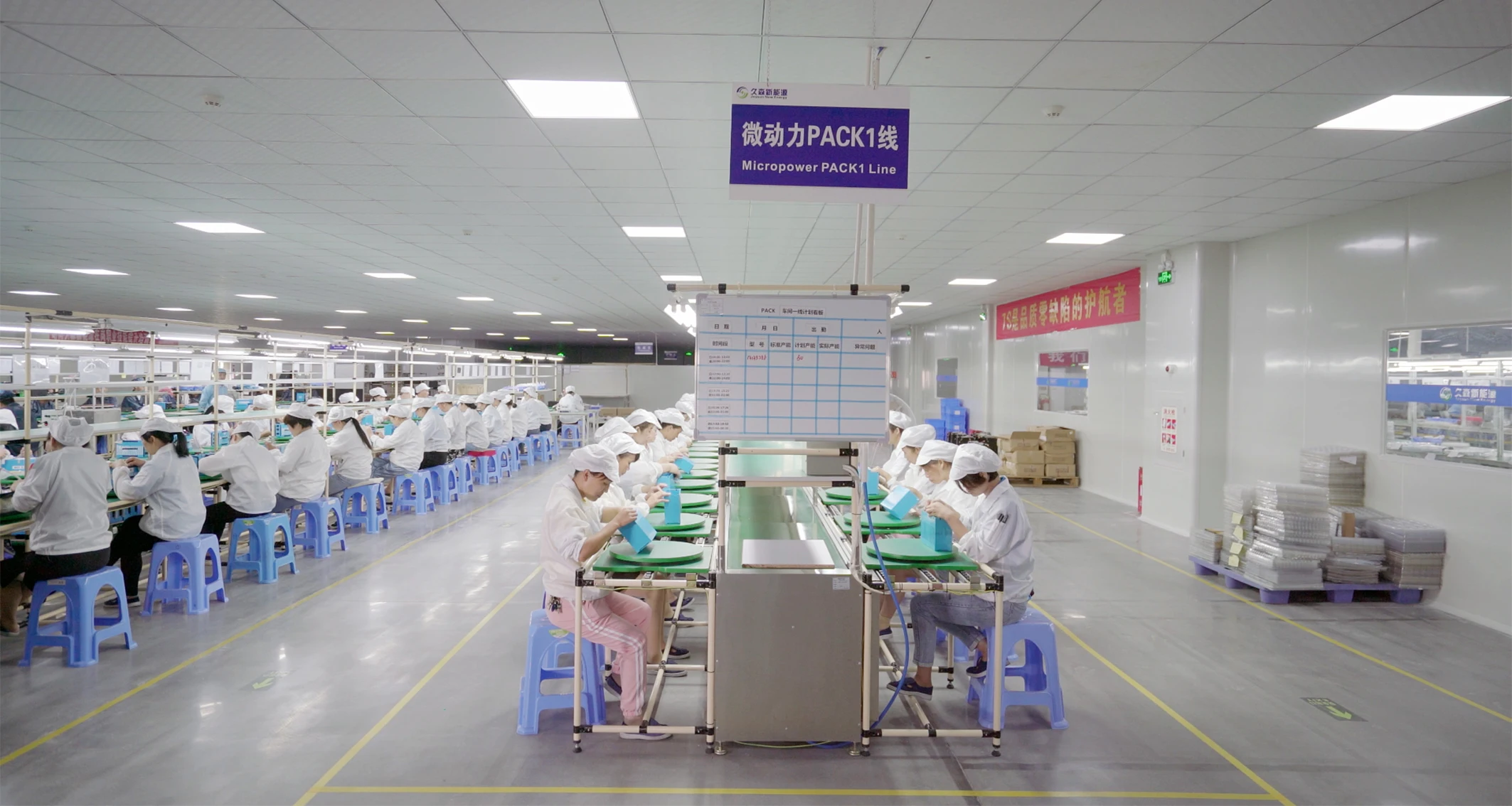 Cleanroom Pack Assembly and Potting Line