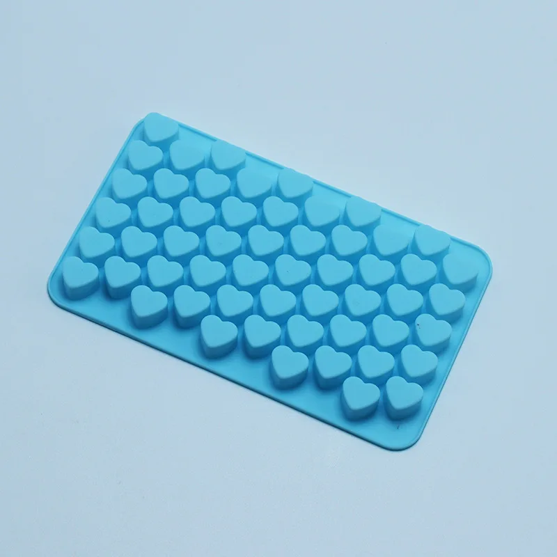 Thin Ice Molds Valentine's Day 55 Cavities Mini Heart Gummy Candy Chocolate  Mould Ice Cube Tray Food Grade Silicone - Buy Thin Ice Molds Valentine's  Day 55 Cavities Mini Heart Gummy Candy