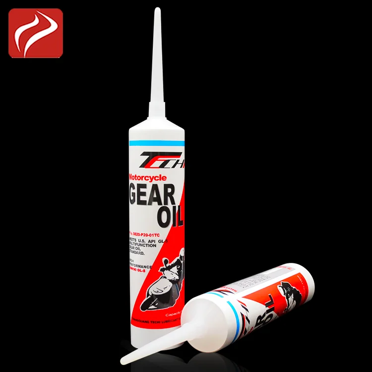 70ml 100ml 150ml High Quality Squueeze Soft Industrial Use Plastic Tube for Gear Oil Empty Long Nozzle Tube Packaging