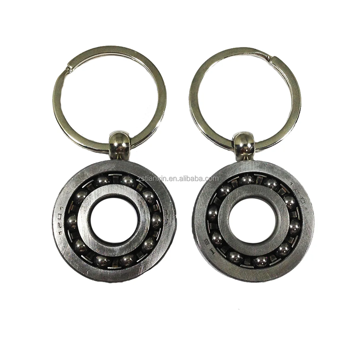Metal 3d Rotating Ball Bearing Keychain Factory Price Buy Rotating