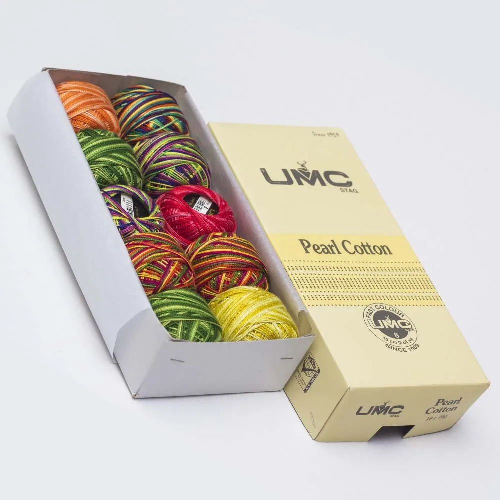 Customized Factory Direct Pearl Cotton Crochet Thread Size 8 100