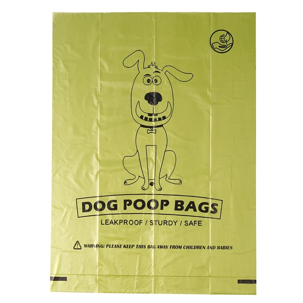 Custom Poop Bag Bulk Biobase Scented Poo Bag Degradable Cat Waste Biodegradable Dog Poop Bags for Pet Cleaning Grooming