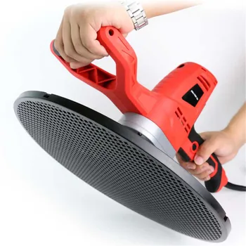 Electric Concrete Sander,850W Handheld Concrete Cement Mortar Trowel Machine,4 Speed Adjustable Drywall Sander Machine for Wall and Mortar Surface Construction
