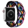13. colorful nylon band for apple watch