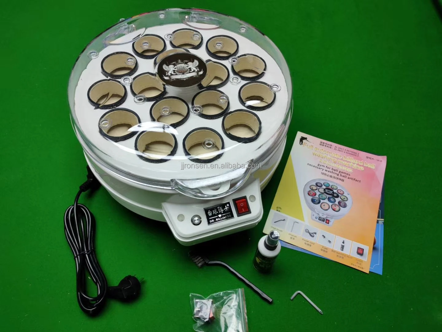 2023 Popular Sale American Style Game Pool 16 Balls Automatic Clean