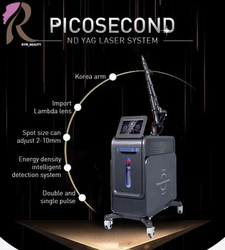 Portable Nd Yag Laser Tattoo Removal Laser Tattoo Removal 6 in One Small Picolaser Tattoo Removal With Korea Arm Spot