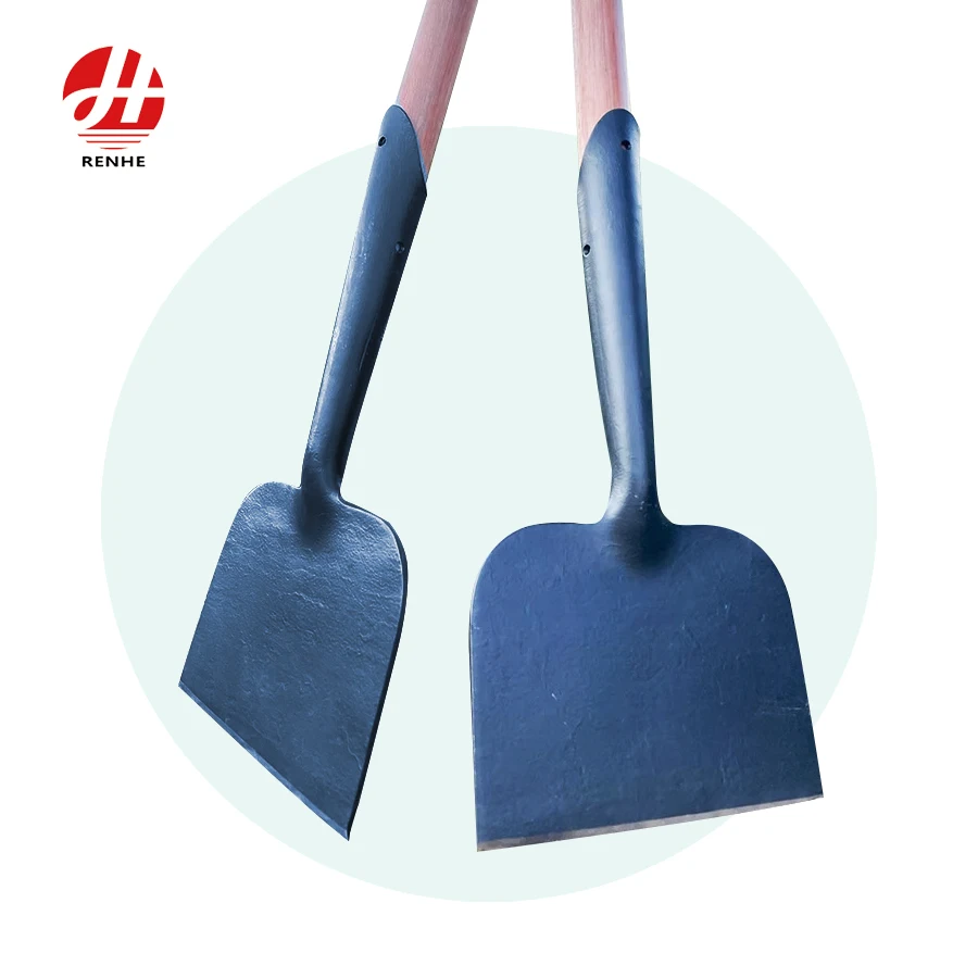 Toptan Özel El Aletleri Temizlik Buz Kırma Tarımsal Kürek Kar Buz Küreği Ahşap Saplı