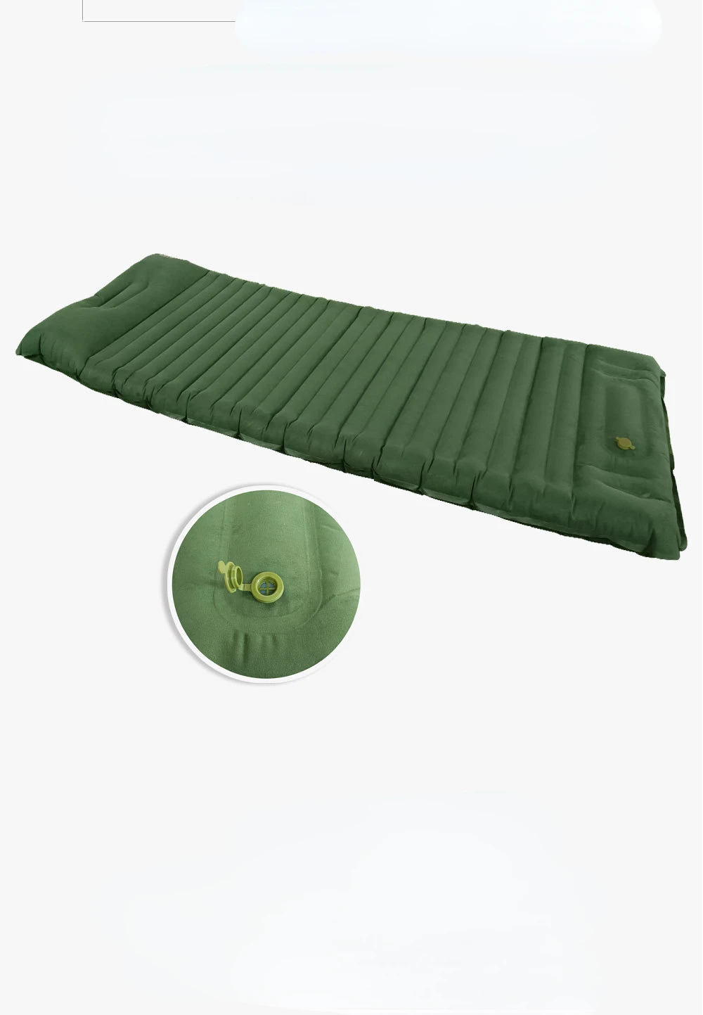 Croosseoutdoors Inflatable Sleeping Pad For Camping - 5cm Thick, 200x65cm, Ultralight & Compact