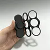 Three-finger ring back clip holder - Black