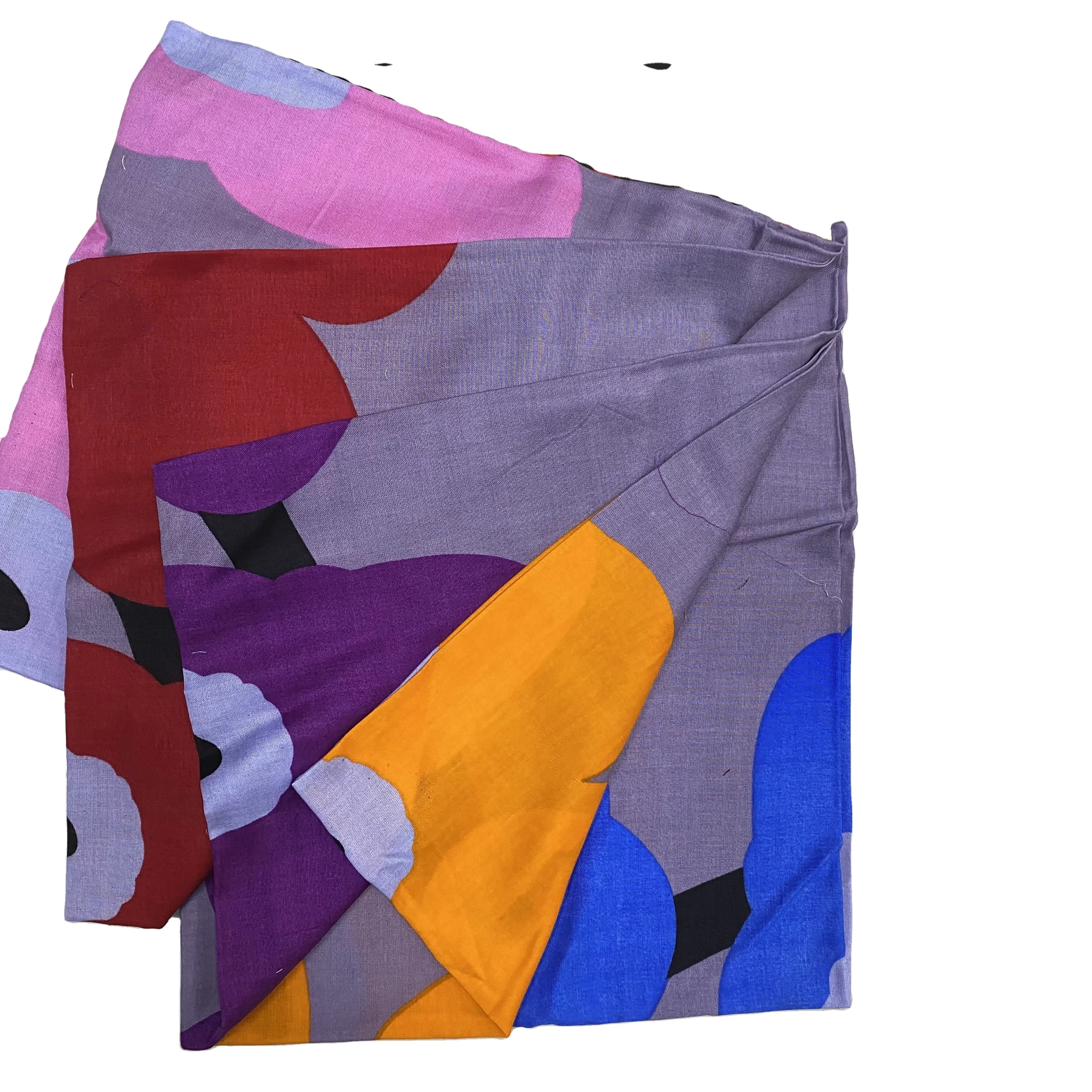 100% вискоза, печатный Аккумулятор для берегов