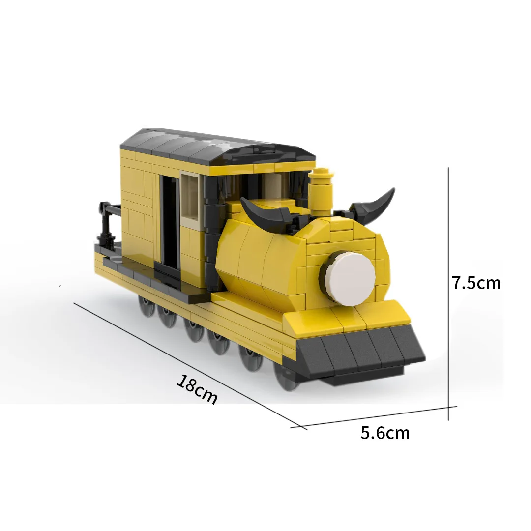 New Little Train Building Block Spider Puddle Jumper Series Toy Puzzle Assembly Model Gift