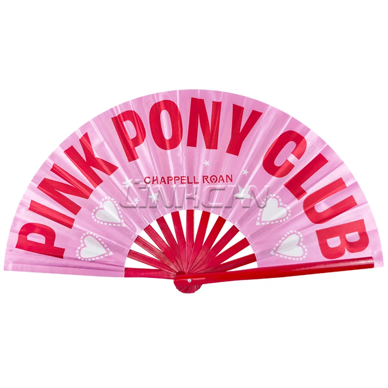 Custom Large Sublimation Fan Blank Hand Fan Printed