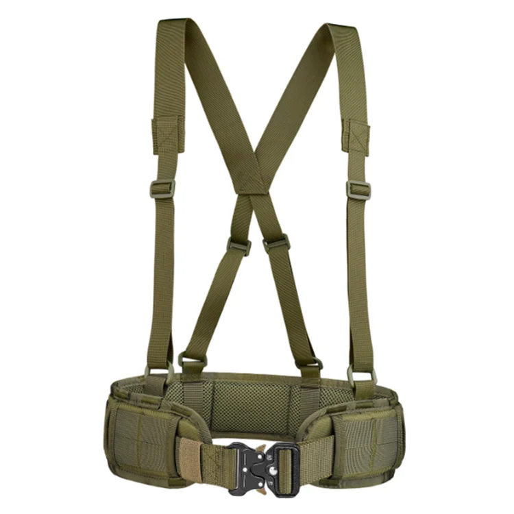 Outdoor Adjustable Cross Body Tactical Padded Belts