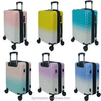 Professional Service High Quality New Design three piece suitcase Mix Color Luggage Sets 20"24"28" Trolley Luggage TSA Lock